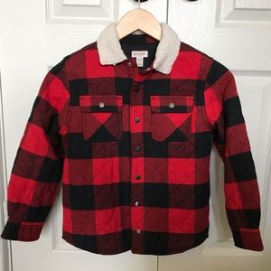 Toddler Boys’ Buffalo Plaid Field Jacket